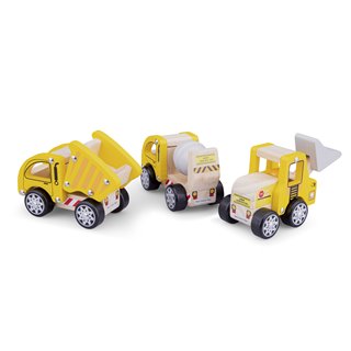 New Classic Toys - Construction Vehicles - 3pcs.